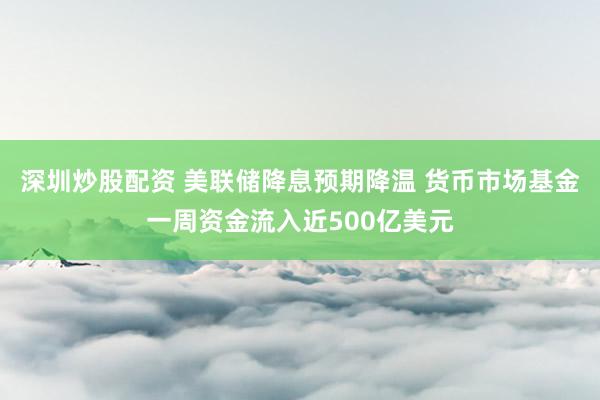 深圳炒股配资 美联储降息预期降温 货币市场基金一周资金流入近500亿美元